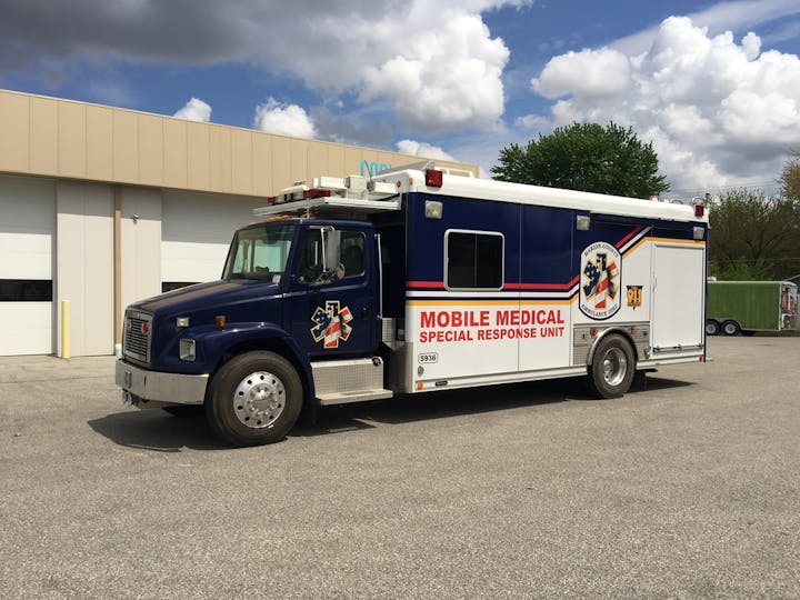 Photo of a Mobile Medical Vehicle