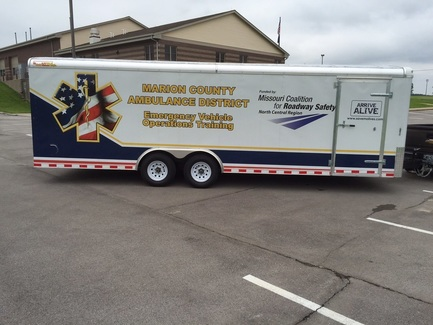 Photo of Ambulance training trailer