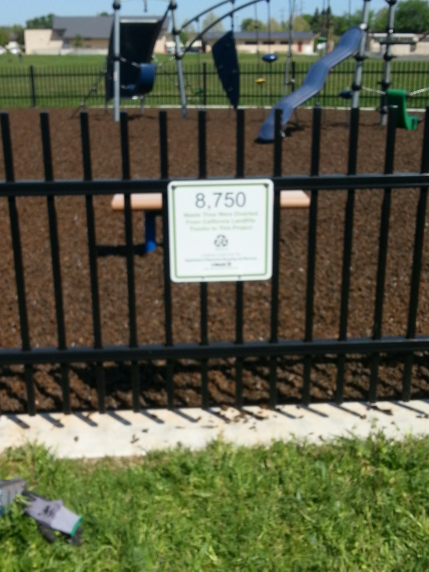 Oakdale Park Playground area.