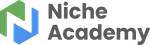 The image features the logo of "Niche Academy," showcasing a modern design with green and blue elements.