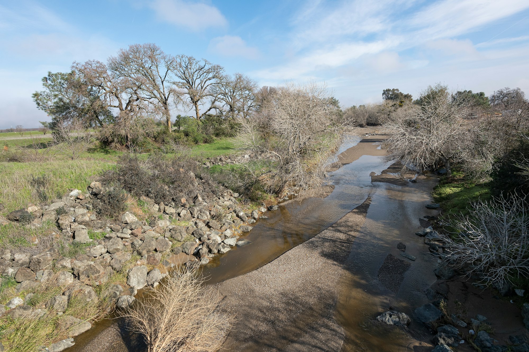 May contain: creek, nature, outdoors, stream, water, ditch, wilderness, slate, gravel, and road