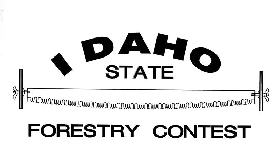 May contain: Idaho State Forestry Contest logo