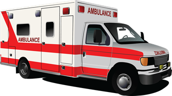 May contain: transportation, van, vehicle, ambulance, and moving van