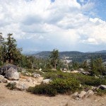 May contain: plant, tree, nature, outdoors, wilderness, rock, pine, conifer, sky, and cloud