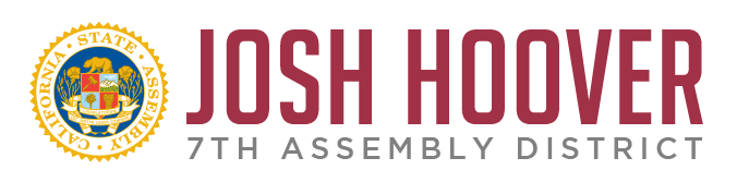 Seal with text: "Josh Hoover, 7th Assembly District."