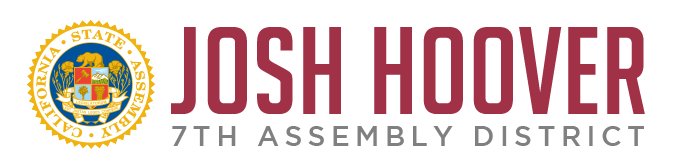 Seal with text: "Josh Hoover, 7th Assembly District."
