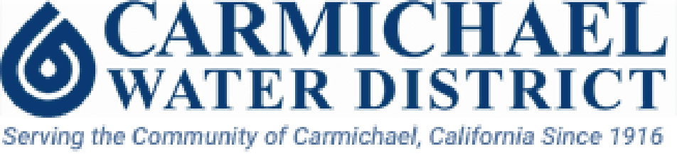 Logo for Carmichael Water District, serving Carmichael, California since 1916.