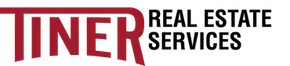 Text: "Tiner Real Estate" in red and black.