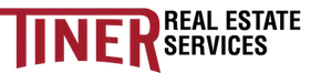 Text: "Tiner Real Estate" in red and black.