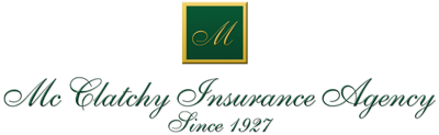 Logo for "McClatchy Insurance Agency" with text "Since 1927."