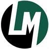 A circular logo with the letters "LM" in green and black.
