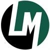 A circular logo with the letters "LM" in green and black.