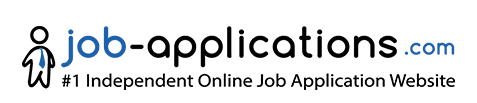 Logo with a magnifying glass, text "job" in blue, and ".com" suggesting a job-related website.