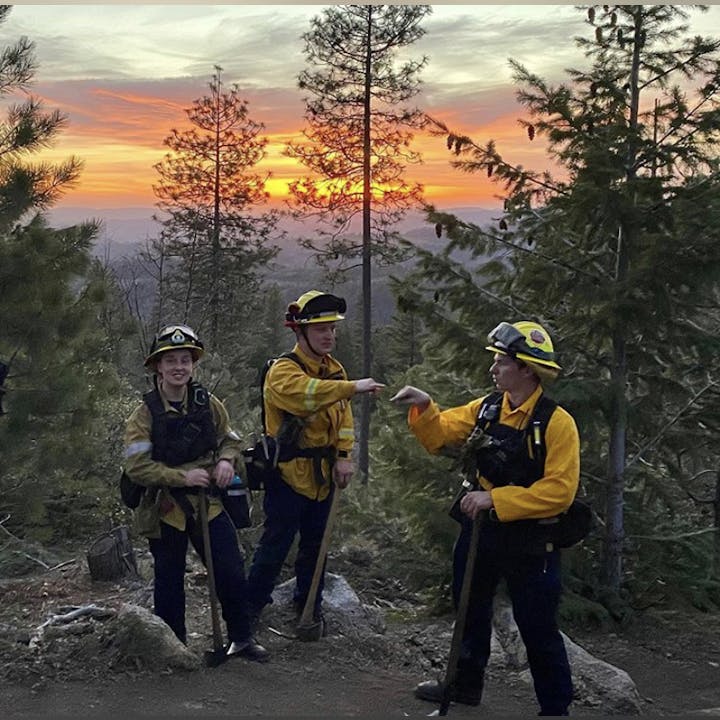 May contain: human, person, and fireman