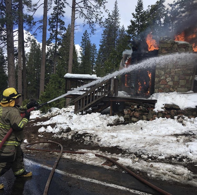 May contain: human, person, fireman, helmet, apparel, clothing, transportation, train, and vehicle