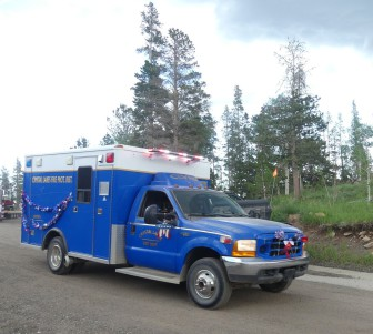 May contain: transportation, van, vehicle, ambulance, and moving van