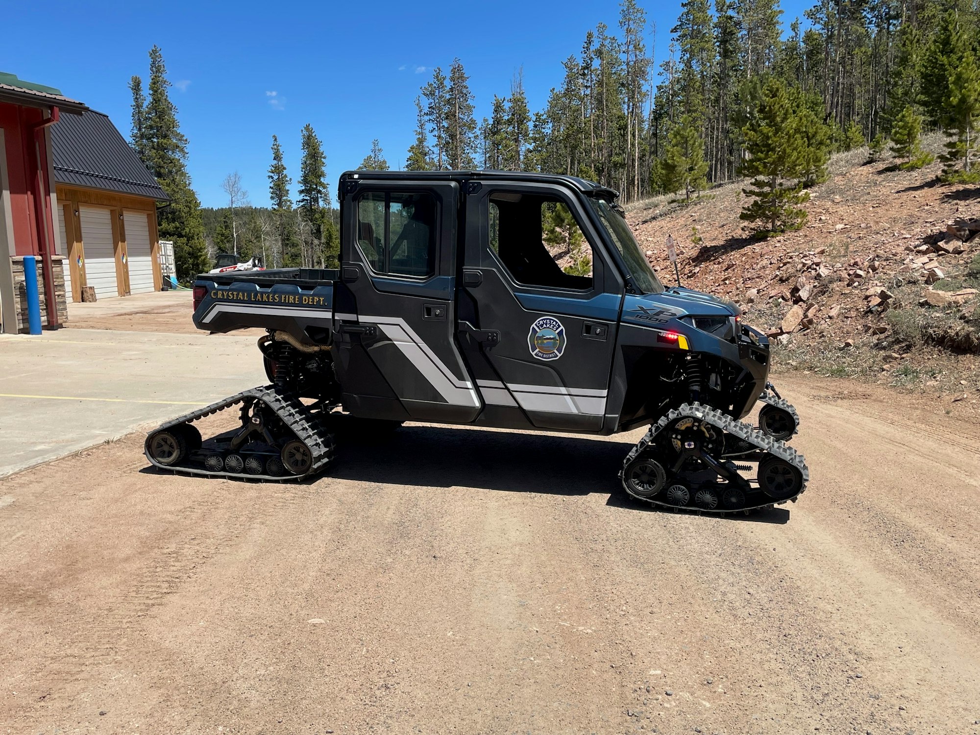 UTV 1 with tracks