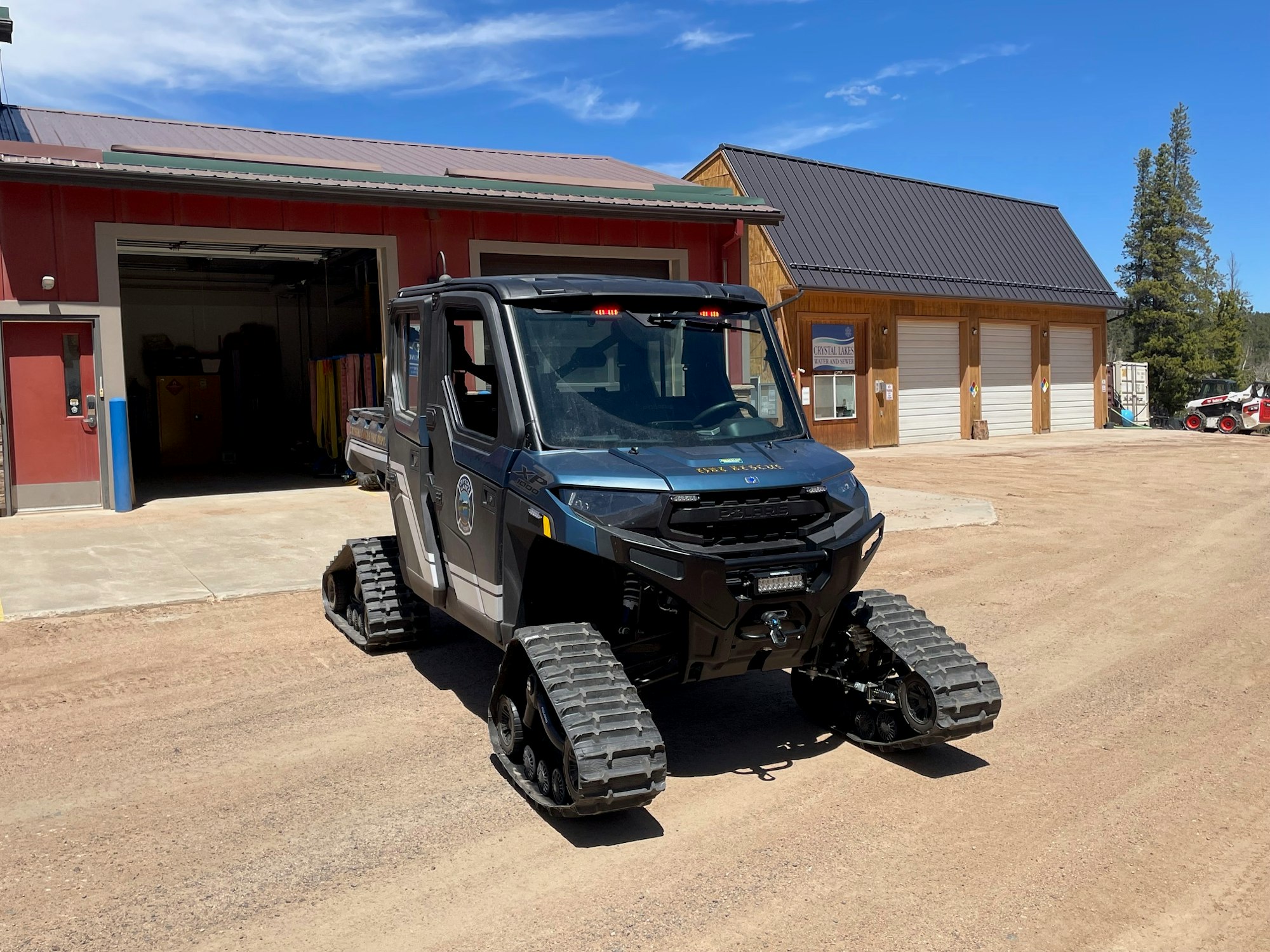 UTV 1 with tracks