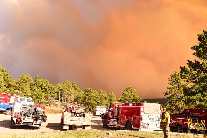 May contain: person, transportation, truck, and vehicle