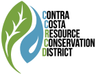 A logo featuring a green leaf and a blue water droplet with the letters "CCACD" vertically aligned.