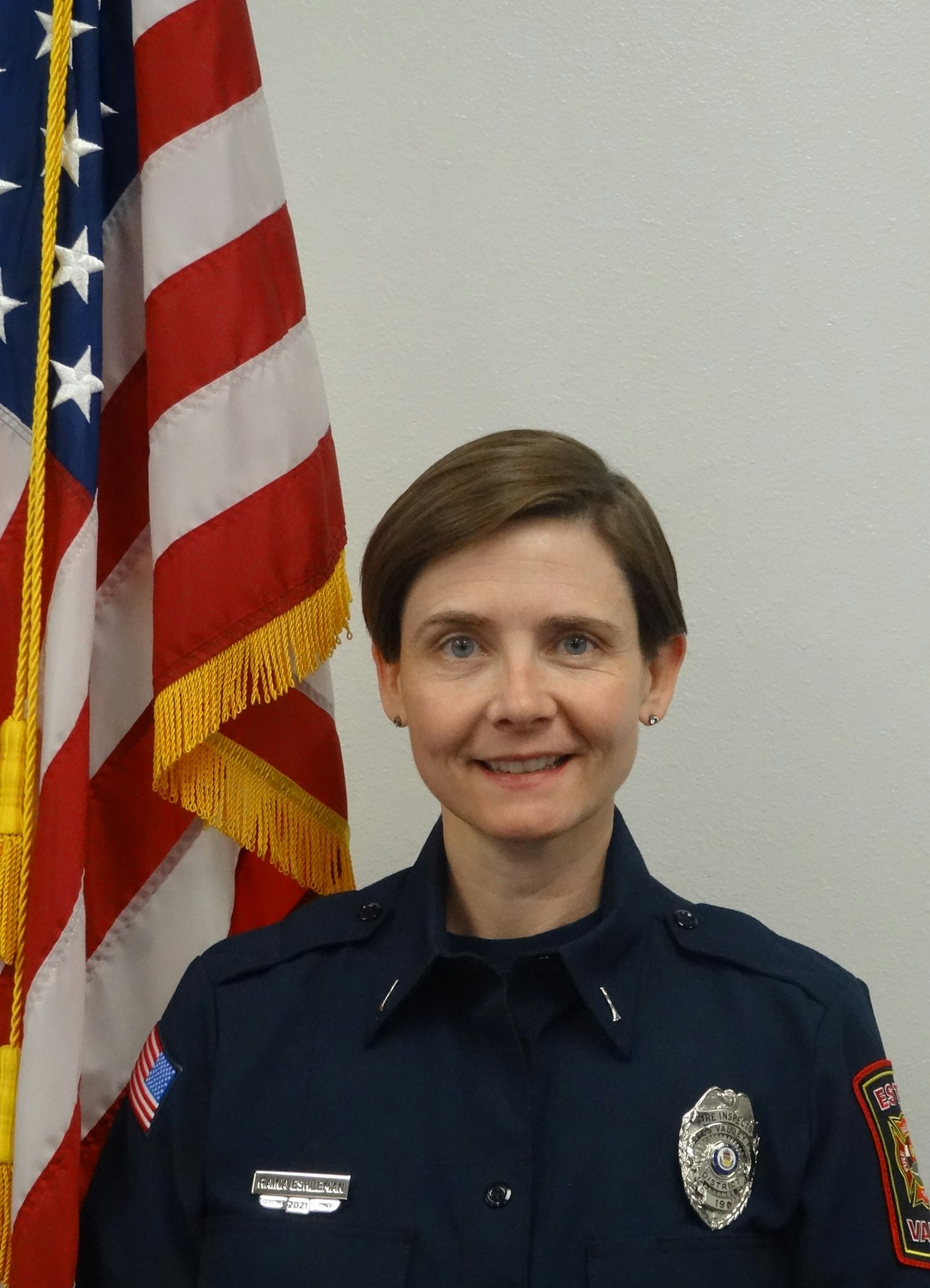 Photo of Fire Inspector Raina Eshleman