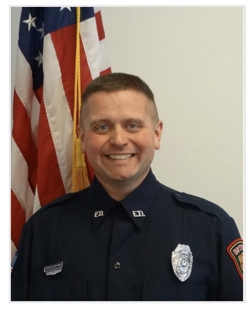 Staff Photo of Training Lieutenant and Volunteer Coordinator Christopher Thomas