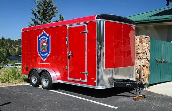 Photo of enclosed trailer for UTV