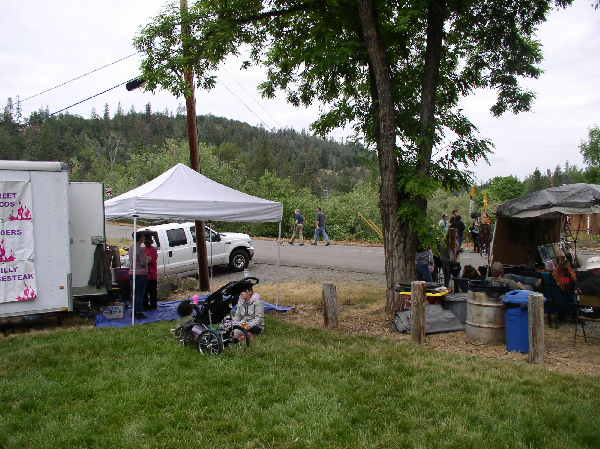 May contain: person, human, camping, and tent