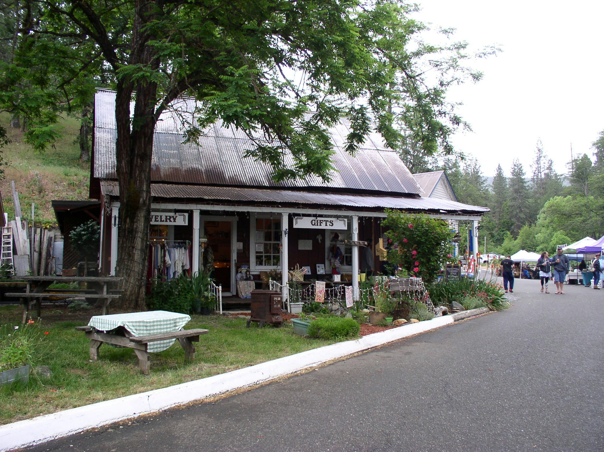 May contain: bench, furniture, person, human, and outdoors