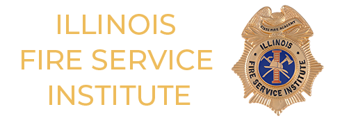 Logo of the Illinois Fire Service Institute featuring a badge and text.