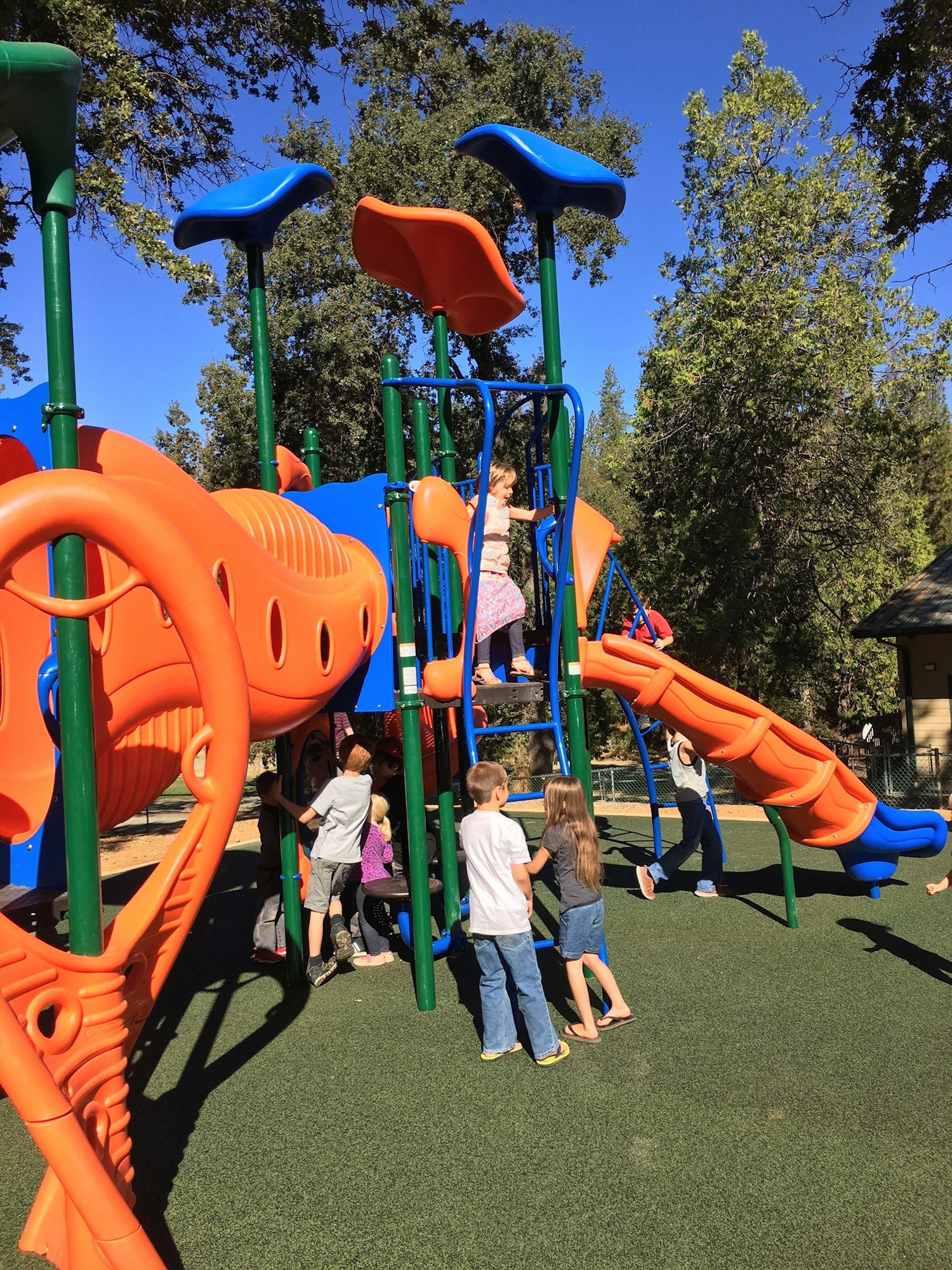 May contain: person, human, playground, and play area