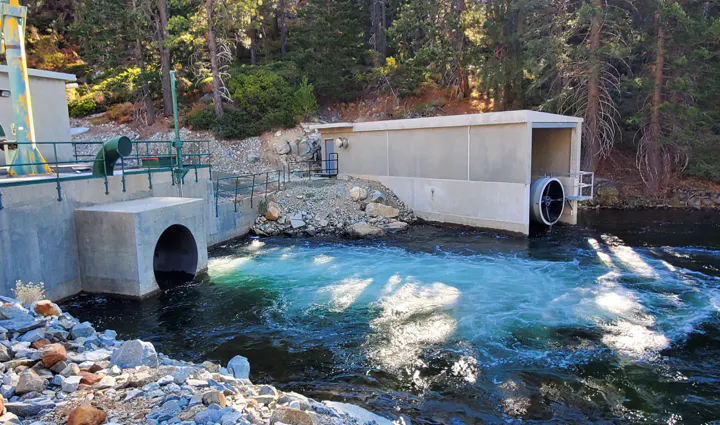 Bowman Powerhouse and Main Dam