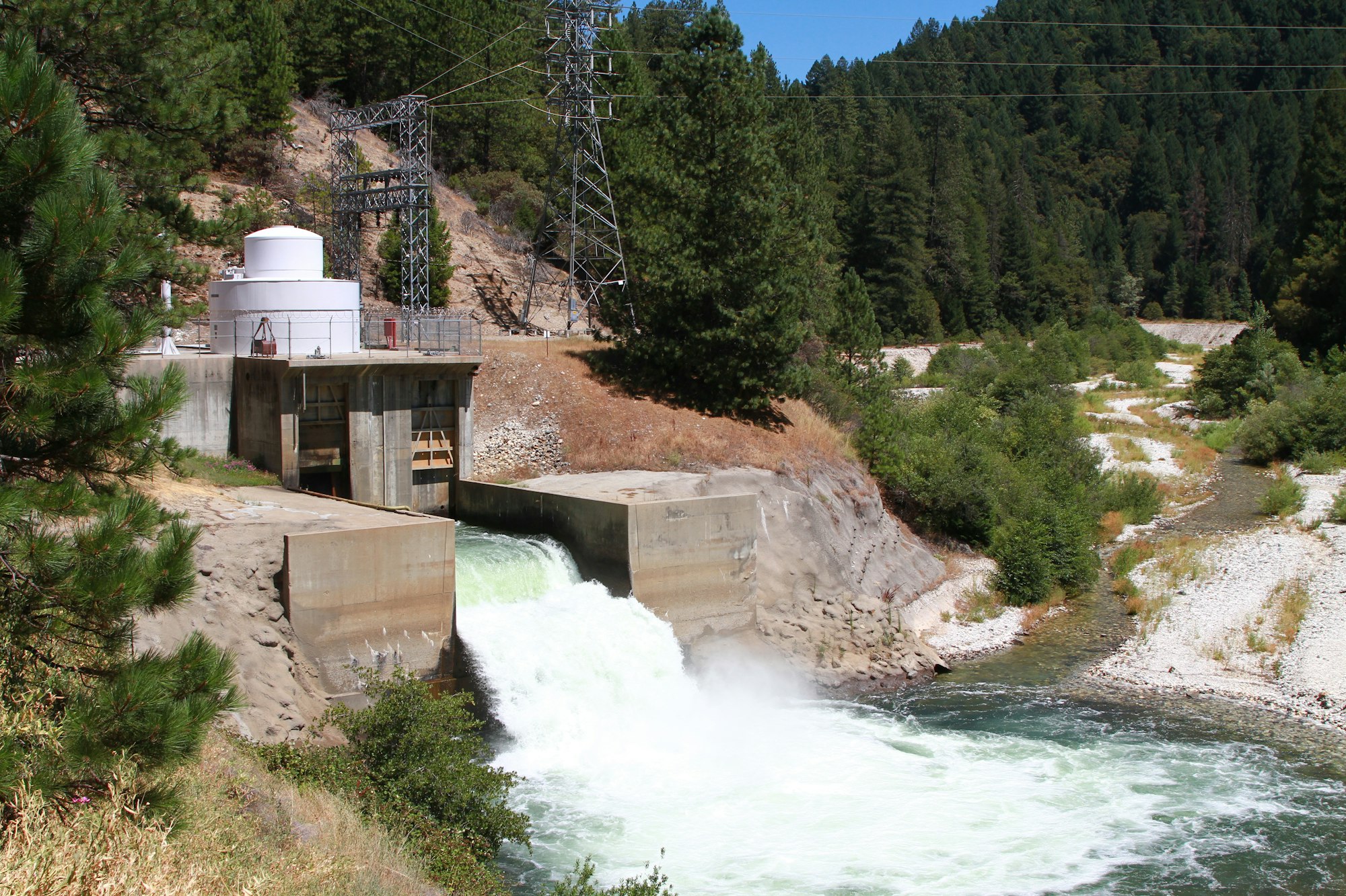 May contain: water, river, nature, outdoors, and dam