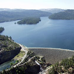 May contain: water, nature, outdoors, river, reservoir, and land