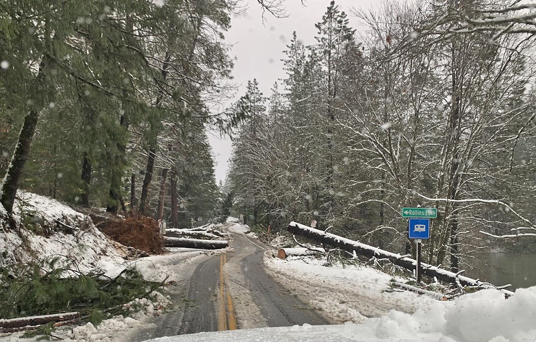 Rollins Lake storm 12.2021