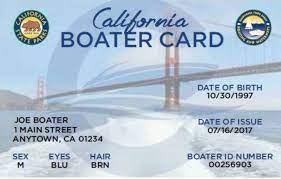 California Boater Card