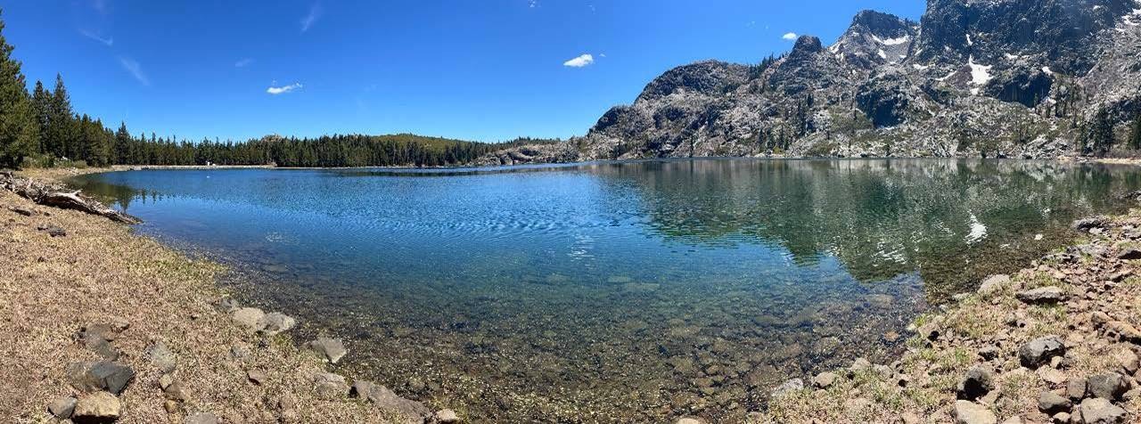 May contain: nature, outdoors, scenery, landscape, lake, water, panoramic, and wilderness