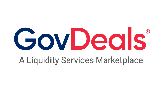 Logo of GovDeals with the tagline "A Liquidity Services Marketplace."
