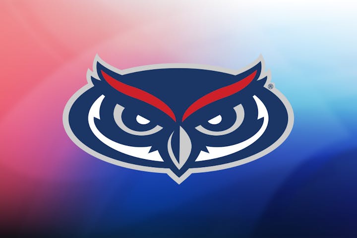The image features a stylized owl logo, likely representing a sports team or school mascot.
