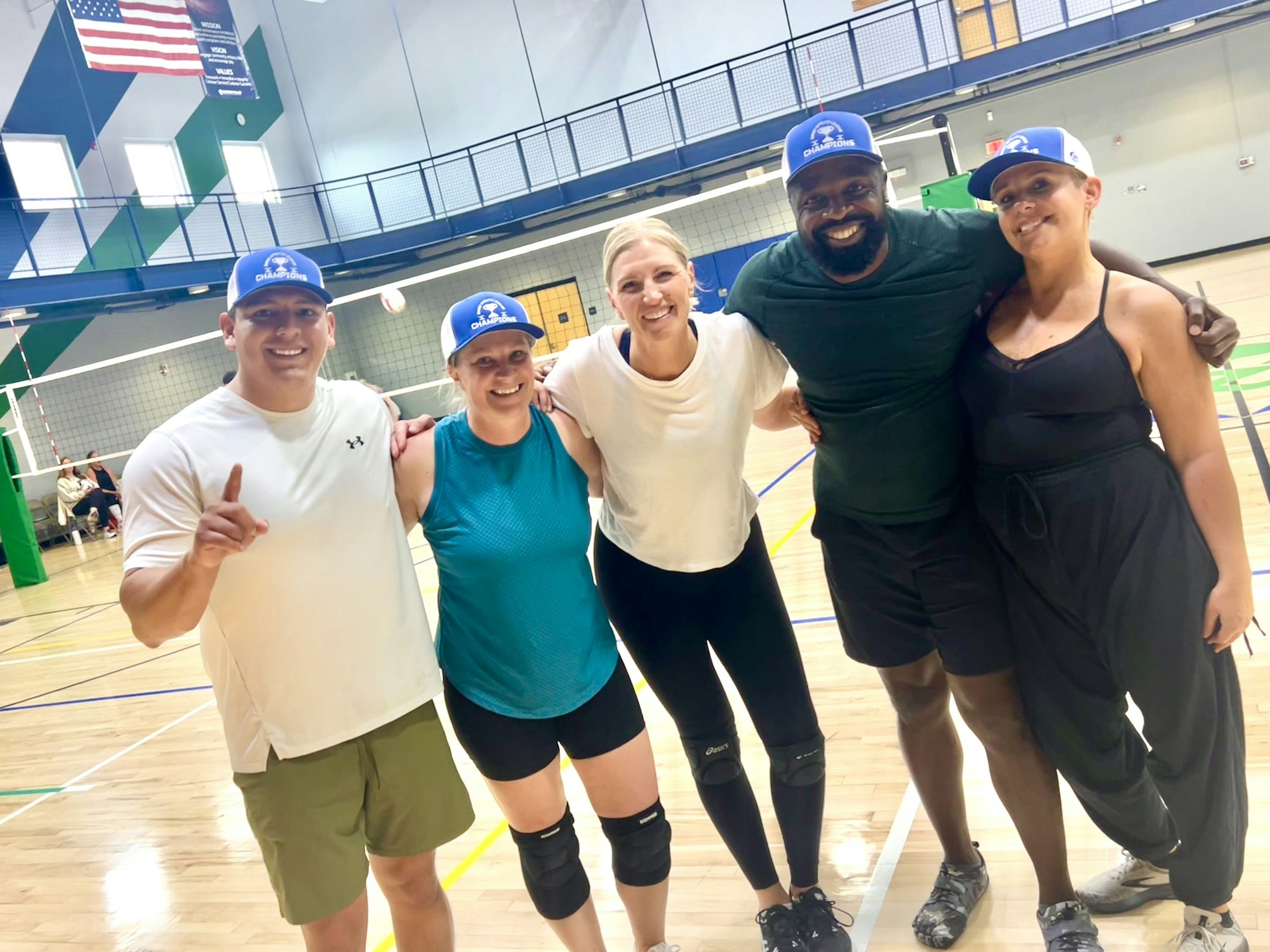 Adult Volleyball Champtions Photo