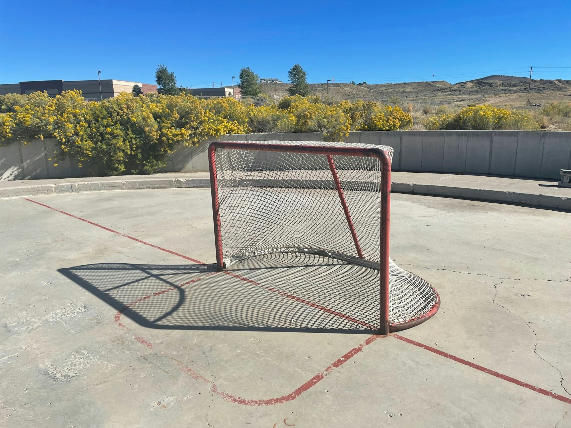 floor hockey goal