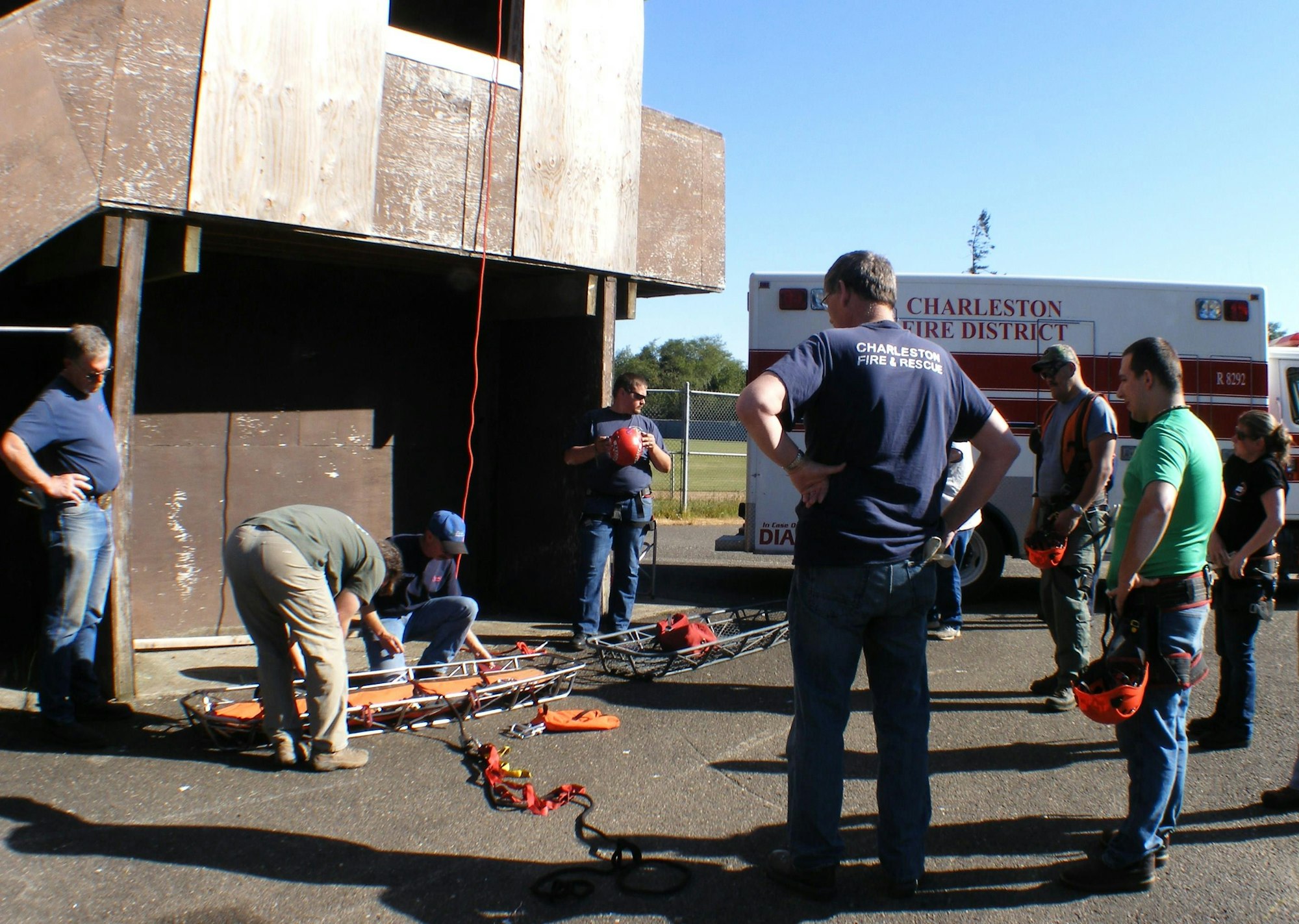 Gallery: Rope Rescue Training - Charleston Fire District