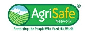 The image features the AgriSafe Network logo, emphasizing its mission to protect agricultural workers.