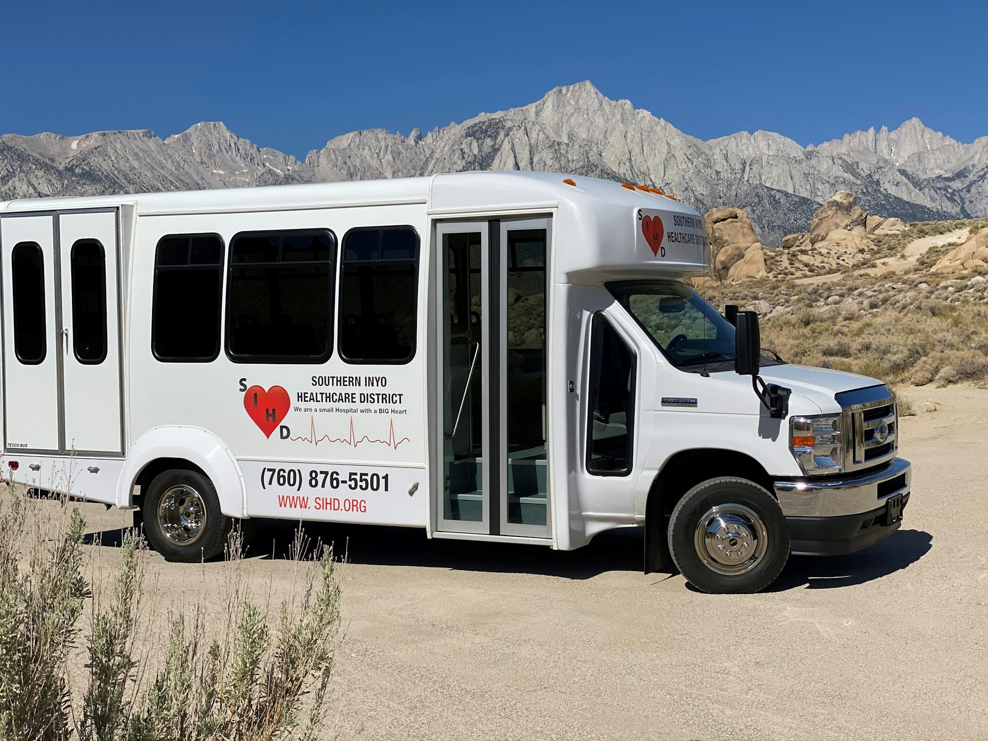 May contain: transportation, van, bus, vehicle, minibus, and truck