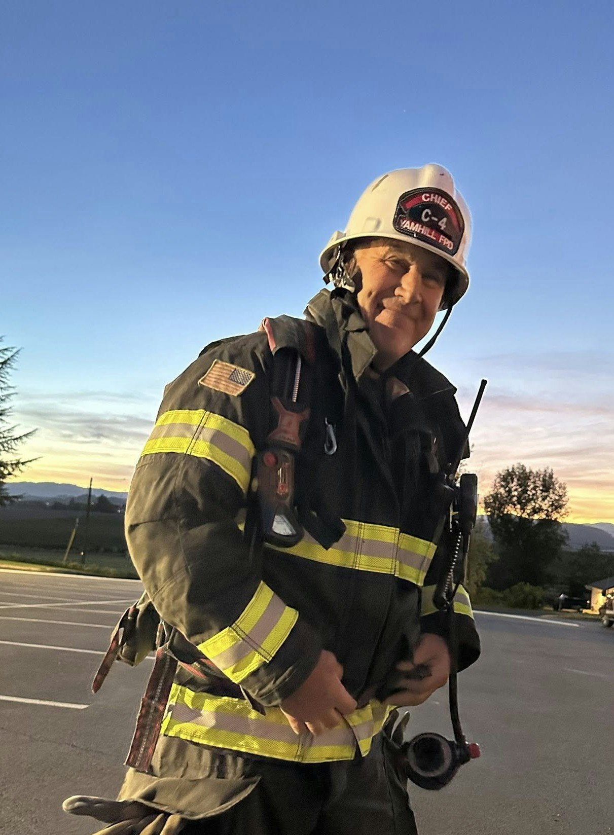 Fire Chief Terry Lucich