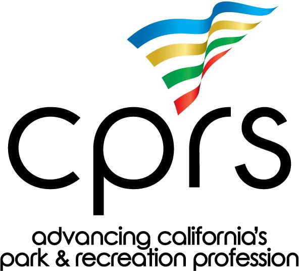 The image features the CPRS logo, promoting the advancement of California's park and recreation profession.