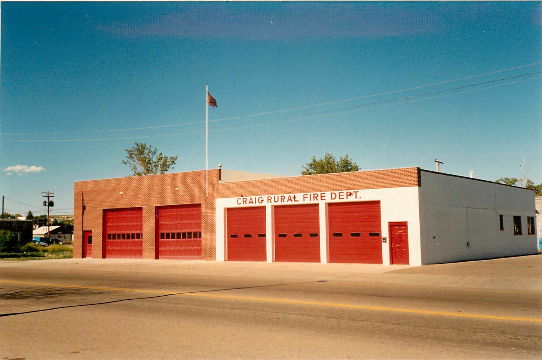 historical picture of the fire building