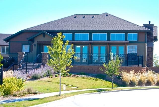 The Dancing Willows Clubhouse on a sunny day