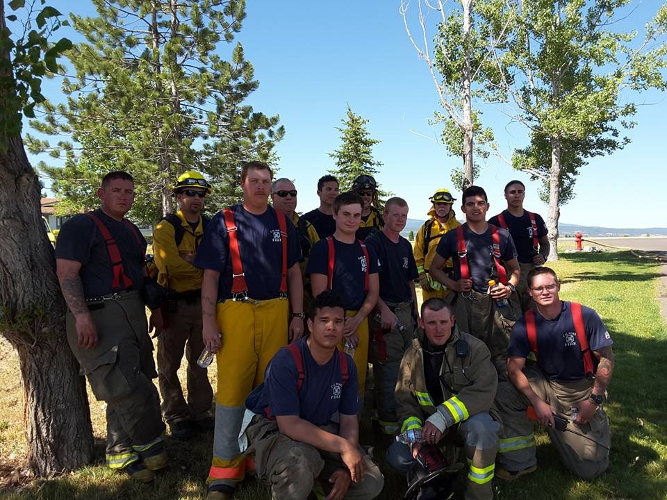 May contain: human, person, and fireman