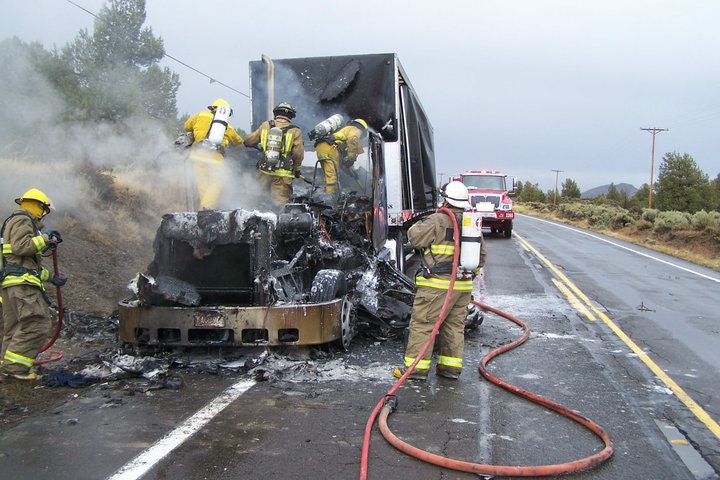 May contain: human, person, fireman, helmet, apparel, and clothing
